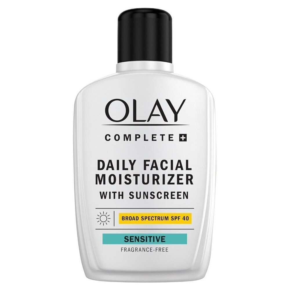 Complete+ Face Moisturizer with Sunscreen SPF 40, For Sensitive Skin, Broad Spec